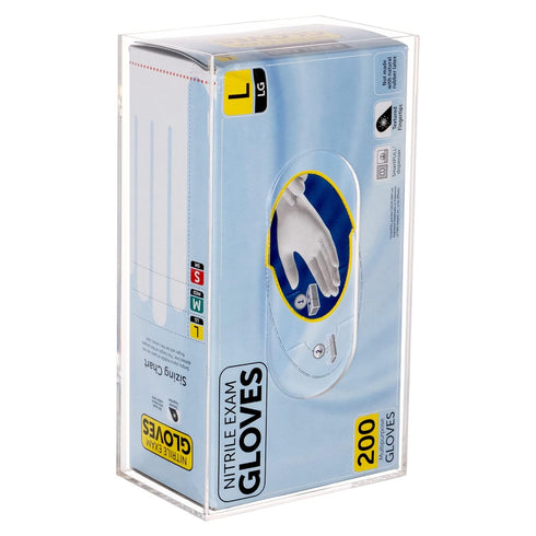 Wall Mounted Single Glove Box Holder Dispenser