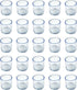 Ainiveiya 25PCS Silicone Chair Leg Floor Protectors 1-Inch ID Clear Chair Leg Tips,