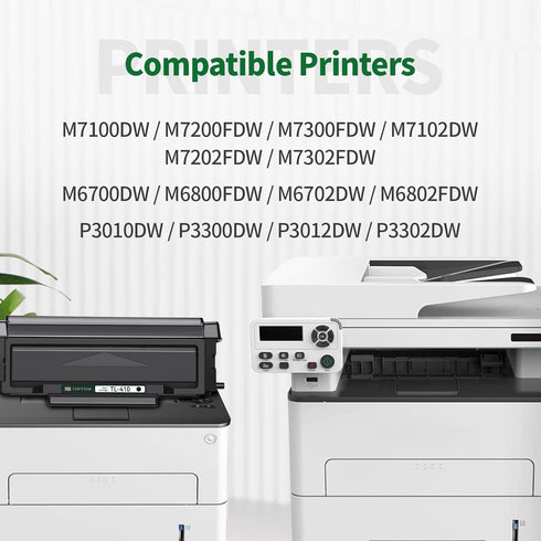JINTUM TL-410 Compatible Toner Cartridge Replacement - for Pantum TL410 TL-410H TL-410X for M7102DW P3012DW