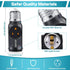 Feekoon 2 Pcs E26 Light Socket Adapter, 3 Prong Light Bulb Outlet to Plug Splitter Converter for Garage Porch (Black)