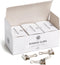 U Brands Small Binder Clips, Metallic Silver, 19mm, 72 Count for Office Organization Supplies