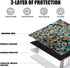 XUANINY Peel and Stick Backsplash Tiles for Kitchen, Bathroom, Self Adhesive Metal Aluminum Mosaic (11.81"x11.81")