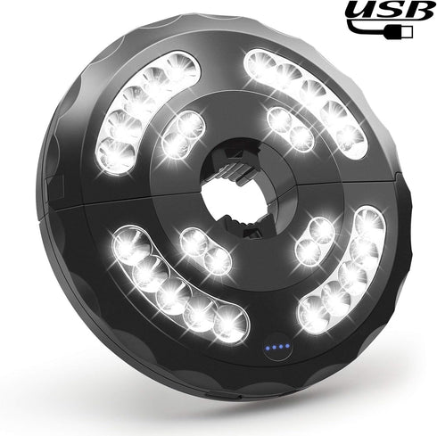 Stdlyxun 3 28 220LM, Umbrella Light, Patio Umbrella Lights Brightness Mode LED at Built-in Lithium Battery Operated
