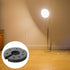 140mm Counterweight VILLCASE Weighted Lamp Base Round Floor Base Weight for Desk Table Lamp Replacement for DIY