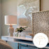 Wire Lamp Shade Rings Drum Lamp Shade Strong Frame Lampshade Bracket Kit with US Style Spider Fitter for DIY Table