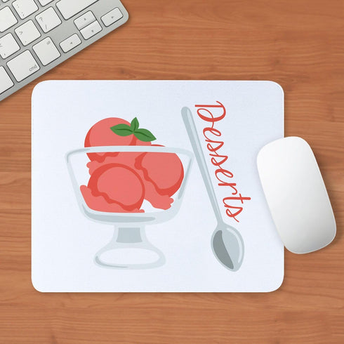 CafePress Sorbet Desserts Non-Slip Gaming Mousepad