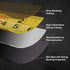 2 Packs Tape Measure 25 ft / 16 ft, Esydon Measuring Tape Extendable, Self-Locking Tape Measurer, Easy Read