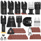 LEILUO 158 Pcs Multitool Blade Kits Cutting and Sandpaper Oscillating Tool Accessories