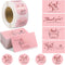 Outus 600 Pieces Thank You for Supporting My Small Business Cards and Stickers