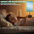 Dimmable Nightstand Lamp & USB C+A Fast Charging Station: Modern Bedside Table Lamp with Remote & Touch Control, Warm