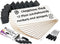 Charles Leonard Dry Erase Lapboard Class Pack, Includes 12 each of Whiteboards,