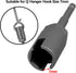 PAGOW Upgraded Large Slotted Hurricane Wingnut Driver, 1/4" Hex Shank for Panel Wing Nuts, Steel