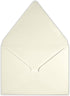LUXPaper 4Bar A1 Contour Flap Invitation Envelopes, Natural, 50 Qty