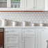 Home Expert 5 Pack Cabinet Knobs, Silver Knobs for Dresser Drawers, Brushed Kitchen Hardware for Cabinets
