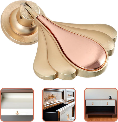 HAKIDZEL Closet Furniture Hardware Cabinet Drawer Handle Single Hole Door Pull New Chinese Style Kitchen Cabinet Pull