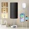 Black Bedroom Table Lamp for Bedside - 3 Way Dimmable Touch Lamp