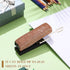 Bling Crystal Stapler Gift, Sparkly Diamond Stapler for Desk, Handmade Clay Rhinestone Machine Stapler (Champagne Gold)