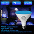 PAR38 Bulbs 2 Pack 700LM PAR38 Bulbs Dimmable 15W, 100W, 38 120V, E26 Outdoor Flood Light Blue, Blue Equivalent No