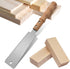 Japanese Hand Saw, 6 Inch Double-sided Flush Cut Saw for Hardwood & Softwood Woodworking Trim (15/17TPI)