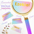 Homeair RB3 Bible Tabs with Gold Necklace, Laminated Bible Tabs for Women Men, Christian Gifts, Large Print Bible Tabs