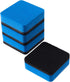 Favourde 48 Pack Magnetic Whiteboard Dry Eraser Cleansers for Classroom, Home and Office (Blue)