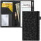Qindaiwen Server Book for Waitress, 5x9" PU Leather Waiter Books, Restaurant Guest Check