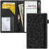 Qindaiwen Server Book for Waitress, 5x9" PU Leather Waiter Books, Restaurant Guest Check