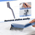 Gzfatyong 6pcs Crevice Cleaning Brush Multifunctional Hard Bristle Grout Cleaner Brush Crevice Cleaning Tools Bathroom