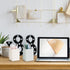 Pen Holder for Desk, Beige Nordic Elegance Square Silicone Pencil Cup Stand for Home, Kids, School Supplies
