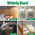 1 4 360 Rossesay Piece LED Wall Lights with Remote, Wall Sconces Lamp Rechargeable Battery Operated Bed Light