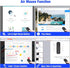 Presentation Clicker Air Mouse Function Wireless Presenter USB Powerpoint Clicker, RF 2.4 GHz for Mac, Laptop, Computer