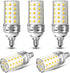 E12 LED Corn Light Bulb 10W, 100W Equivalent, 4000K Natural White, 1000LM, Non-dimmable, Pack of 5 Indoor Home Lights