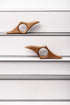 TILISMA Wooden Book Page Holder - Handmade Walnut Thumb Book Accessories for Reading in Bed
