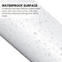JIKIOU Large Waterproof Cloud Mouse Pad with Cloud Keyboard and Mouse Wrist Pad Set, Ergonomic Support, White