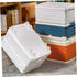 8pcs Self-Adhesive Storage Box Casters Easy Installation Furniture Wheels for Organizing Under-Bed Storage Plastic