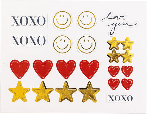 Sugar Paper Camp Notes Set, 12 Prompted Notes with Envelopes, 6.25" x 2" x 5" Storage Box with Dividers for Camp Letters