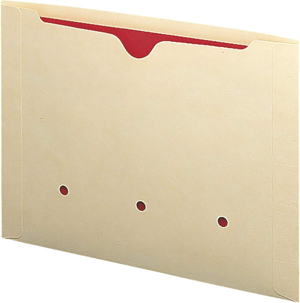 Smead End Tab Dental-Style File Jacket, Manila, Letter Size, 50 per Box