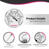 Bimetal Thermometer, Full Stainless Steel, 3" Dial Size, 6" Stem, 1/2" NPT Back Mount, 0-250 Deg F/-20-120 Deg C