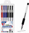 BAZIC Essence Assorted Color Gel-Pen with Cushion Grip - 6 Per Pack