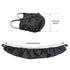 Sluswallow Black Beard Bonnet Beard Bandana for Men Facial Hair Beard Bib Adjustable Beard Guard Cover Mens Bedtime