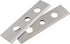 Replacement Blades for Edge Banding Trimmer Tool by Deadwood Crafted Tools - 2pk Bulk Edger Blades