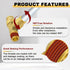 Siptenk 3/8" OD Tube 1/4" Side NPT Brass Tee Union DOT Air Fittings, 3PCS for Truck Trailers