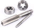 60-Pc Master Tap and Die Set - SAE Inch Size #4 to 1/2” and Metric Size M3 to M12, Complete Tool Kit