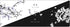 Black White Cherry Blossom Mouse Pad - Japanese Sakura Extended Desk Mat 80X30 cm for Gaming Laptop Desktop