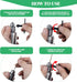 6Pcs Carbon Steel Drill Chuck Key Wrench Set, 3/4" 5/8" 1/2" 3/8" 1/4" Electric Drill Clamping Tool