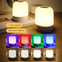 XOIDMIVCN 13 3 Dimmable Rechargeable Night Light for Baby Nursery with Touch Control, Colors & Modes, Nursery Lamp