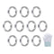 uxcell 6704ZZ Deep-Groove Ball Bearings, 10 Pcs for Hard Drive, Carbon Chromium Steel