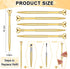 Jetec 50 Pcs Heart Shaped Ballpoint Pens Bulk, Valentine's Day Gifts, Wedding Glitter Retractable Metal Pens, Black