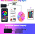 20FT 5050 Led Strip Lights,Long Smart Led Light Strips Music Sync RGB Color Changing Rope Lights,Bluetooth APP/IR