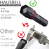 HAUSBELL LED A100 Flashlight Bright, Zoomable Tactical Flashlights with 2000 High Lumens and Five Modes for Emergency